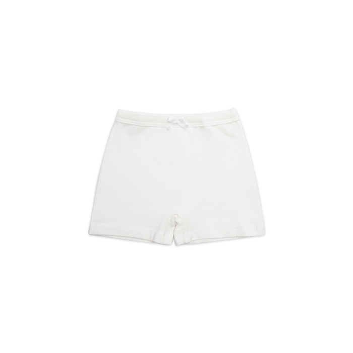 شورت دخترانه مدل پادار سفید آیچیلک 2