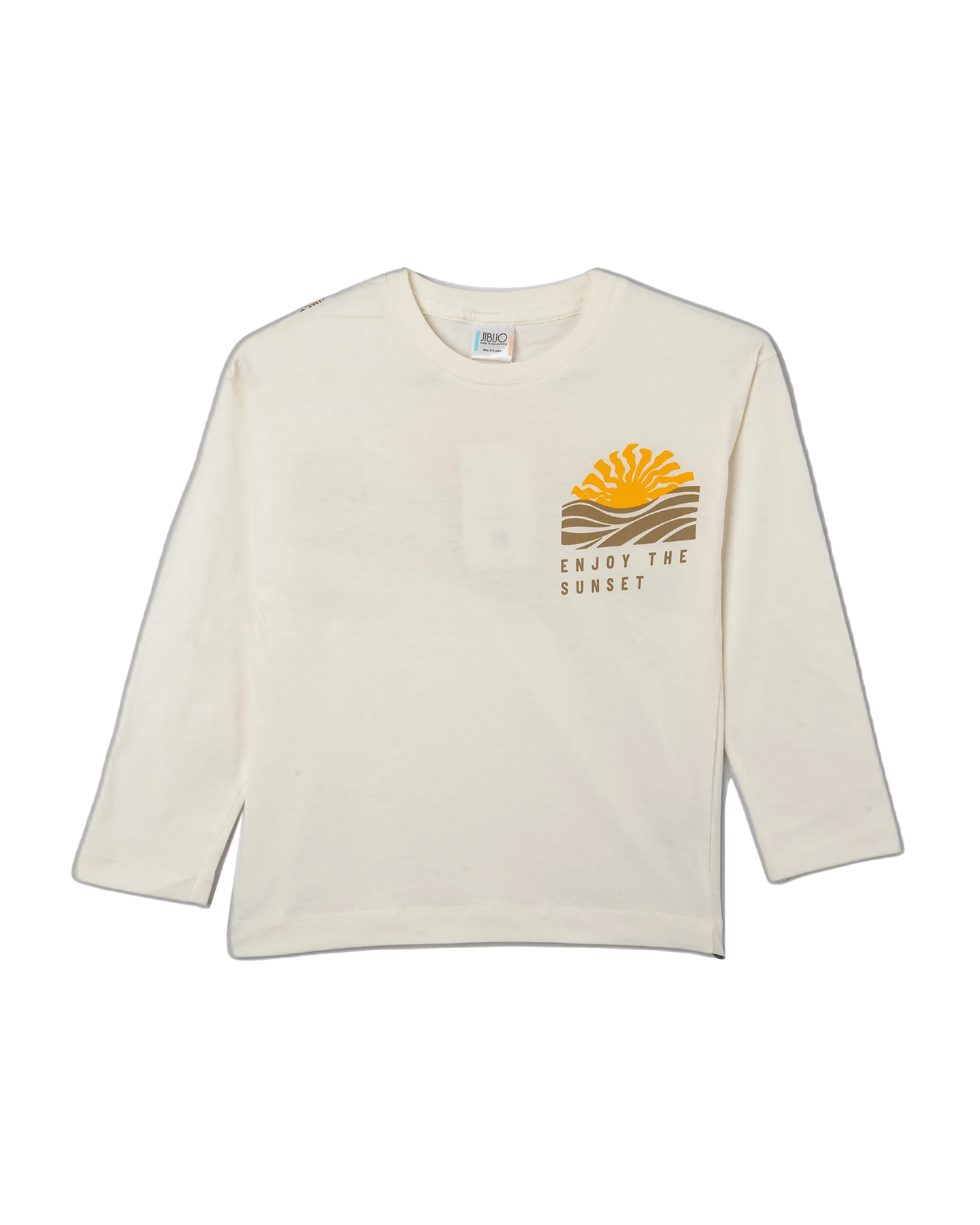 بلوز پسرانه مدل سفید Enjoy To Sunset 2