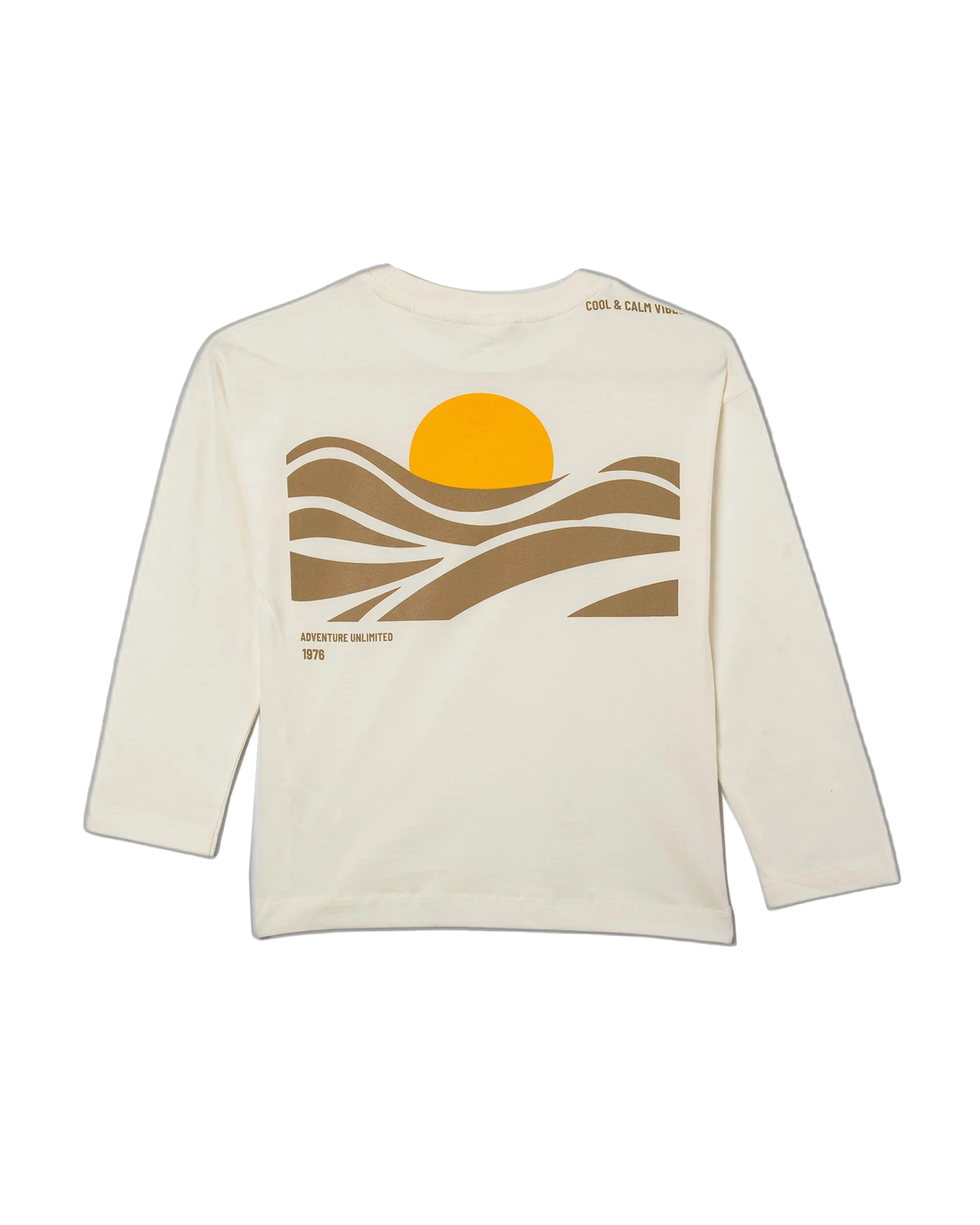 بلوز پسرانه مدل سفید Enjoy To Sunset 1