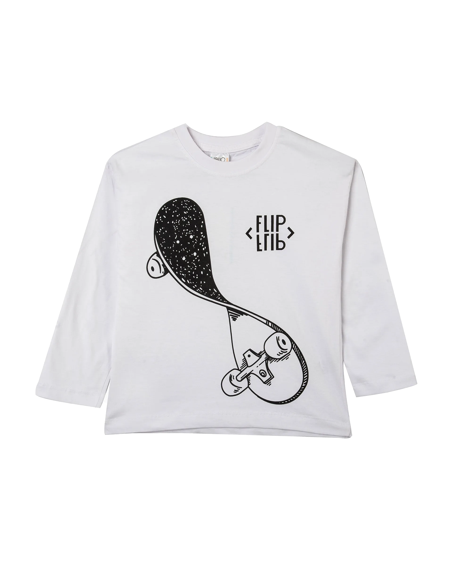 بلوزپسرانه مدل سفید Flip 2