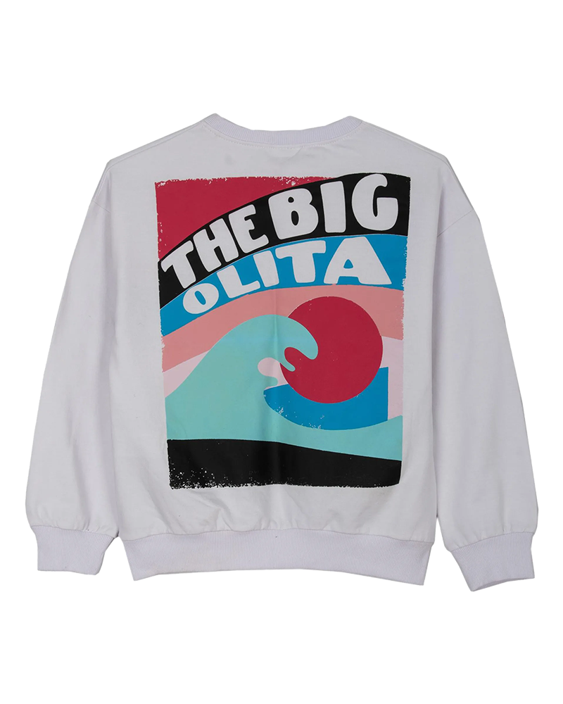 بلوز پسرانه مدل سفید Big Olieta 1