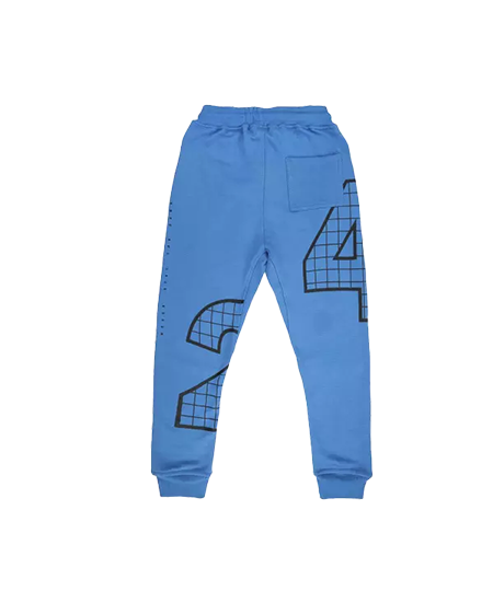 شلوار  پسرانه مدل اسلش ابی Type 1