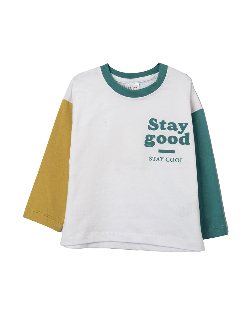 بلوز پسرانه مدل سبز Stay Good 2 2