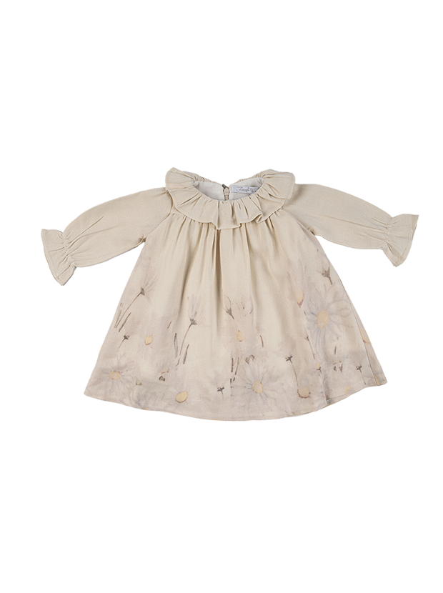 پیراهن دخترانه مدل گل زیبا  1