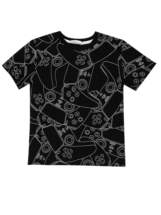 تیشرت و شلوارک پسرانه مدل پلی استیشن 2