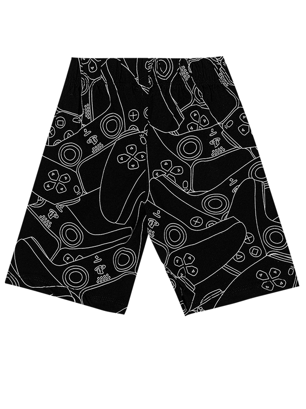 تیشرت و شلوارک پسرانه مدل پلی استیشن 5