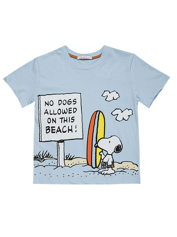 تیشرت و شلوارک پسرانه مدل اسنوپی موج سوار 2