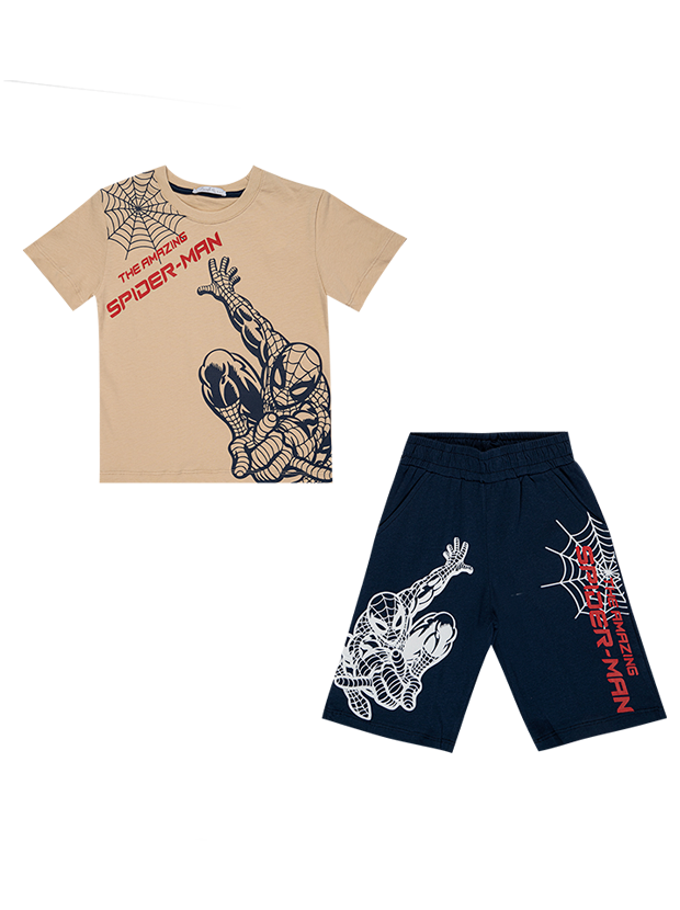 تیشرت و شلوارک پسرانه مدل اسپایدرمن 1