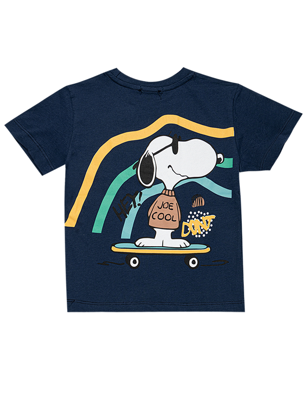 تیشرت و شلوارک پسرانه مدل اسنوپی اسکیت سوار 3