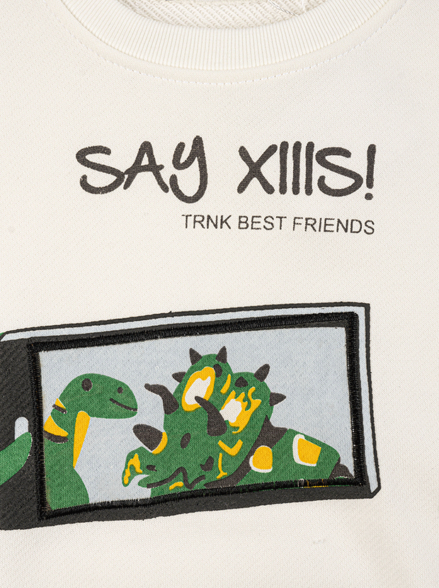 بلوز پسرانه مدل دایناسورها 3