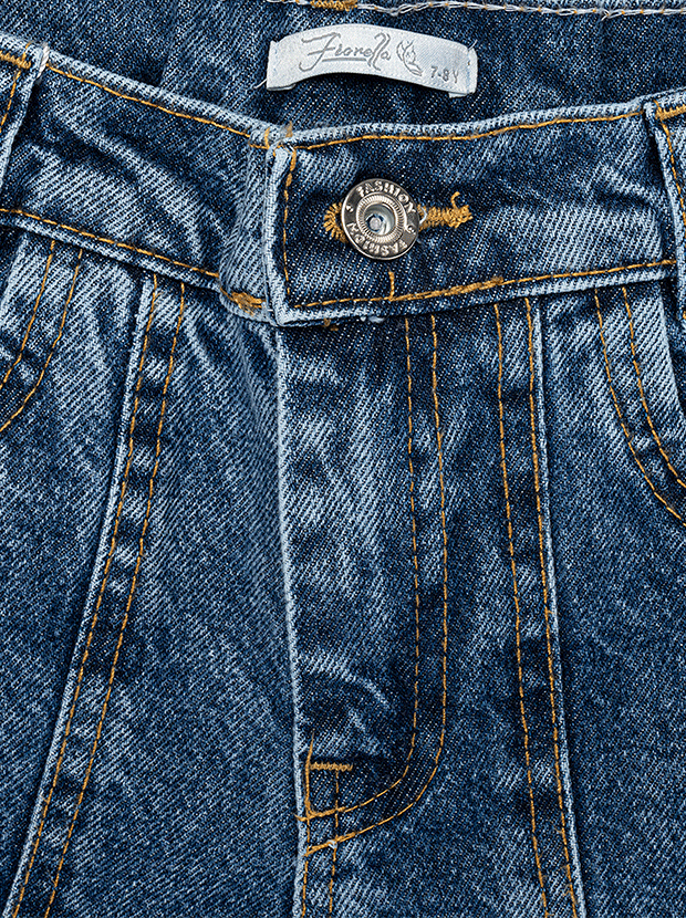 شلوار دخترانه مدل جین ابی 3