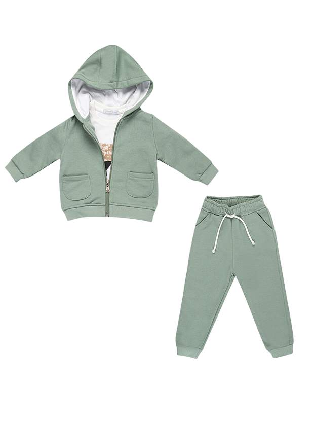 سه تیکه پسرانه مدل خرس مهربان 1