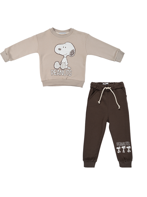 بلوز و شلوار پسرانه مدل اسنوپ بازیگوش  1