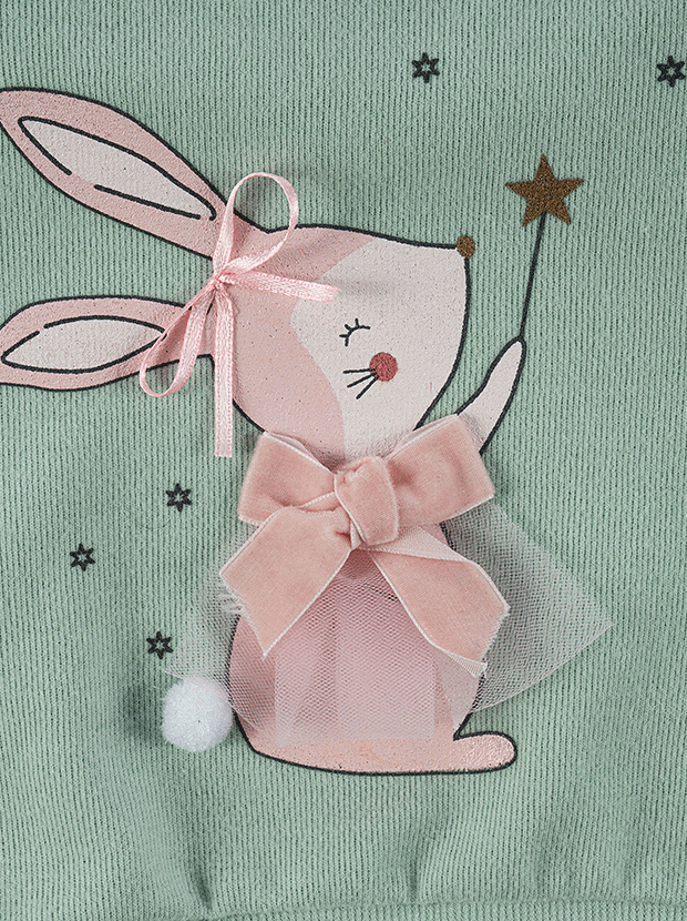 بلوز و شلواردخترانه مدل خرگوش بازیگوش  4