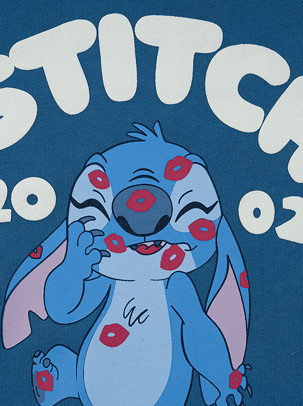 بلوز دخترانه مدل استیچ آبی  4