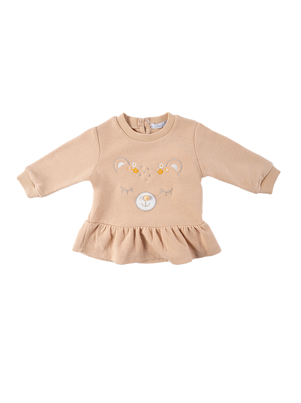 بلوز و شلواردخترانه مدل موش نارنجی 2