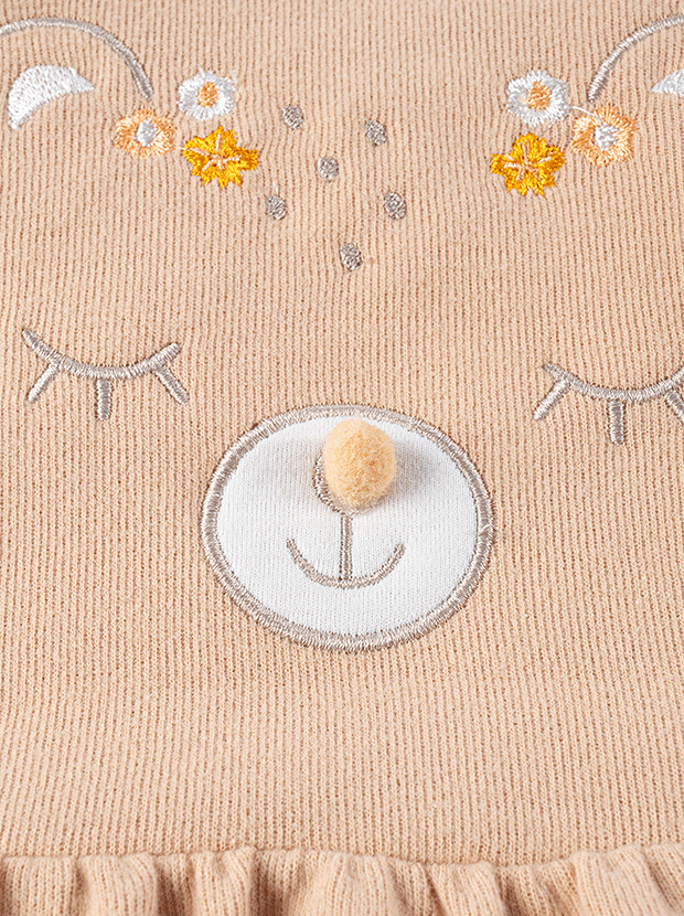 بلوز و شلواردخترانه مدل موش نارنجی 7