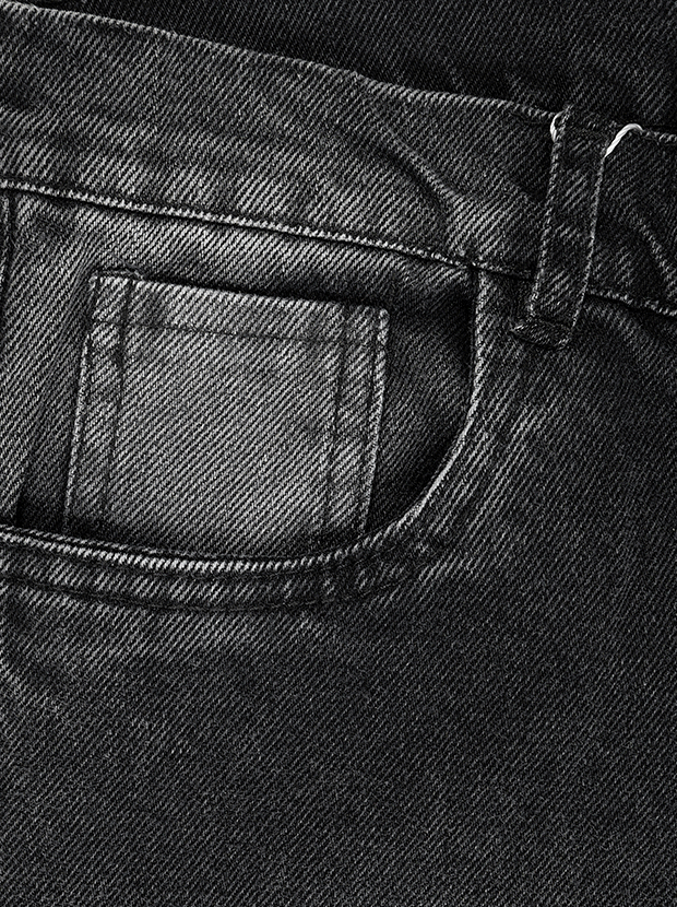 شلواردخترانه مدل جین ذغالی ترنج 3 3