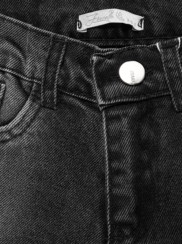 شلواردخترانه مدل جین ذغالی ترنج 2 3