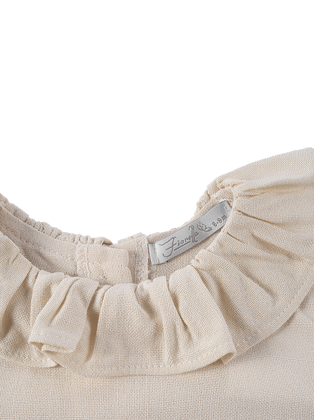 سه تیکه دخترانه مدل پروانه قهوه ای 10