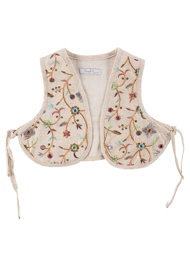 جلیقه و پیراهن دخترانه مدل یاس سلطان 2 7