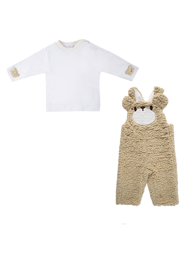 بلوز و رامپرپسرانه مدل خرس پشمالو 2