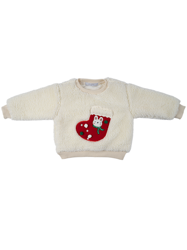 بلوز و دامن دخترانه مدل هدیه کریسمس2 4