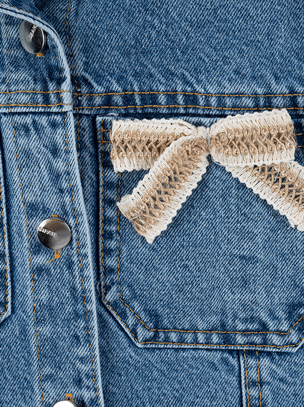 کت جین دخترانه مدل پارمیدا 3 3