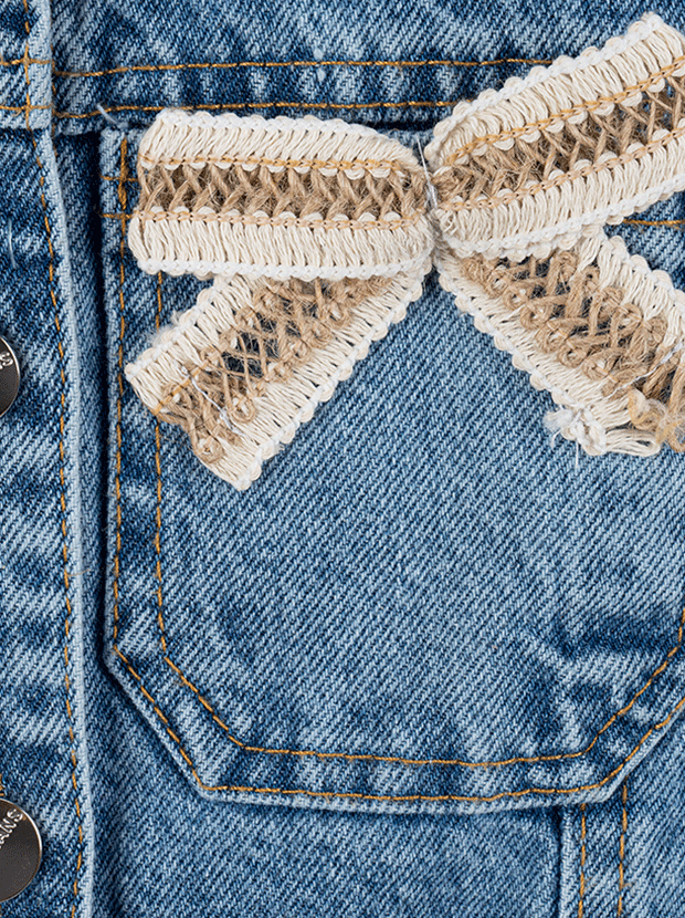 کت جین دخترانه مدل پارمیدا 2 4