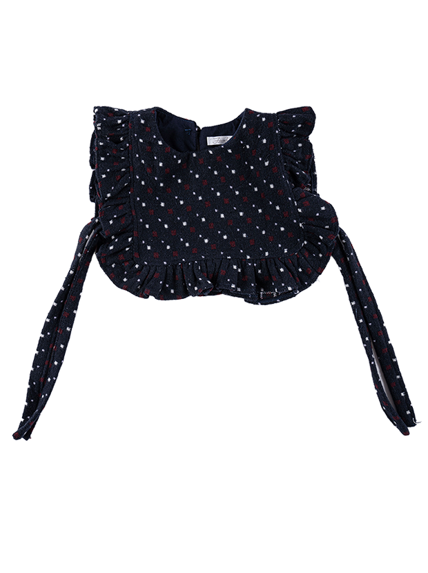 جلیقه و پیراهن دخترانه مدل گلناز 7