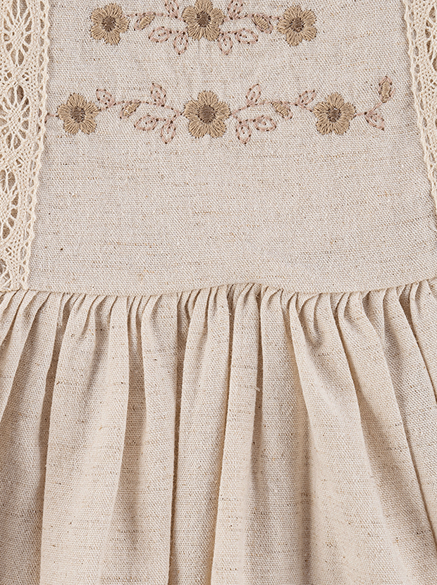 پیراهن دخترانه مدل ساناز 3