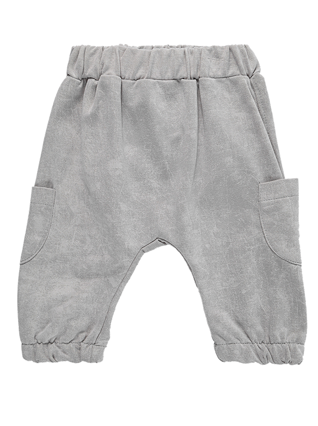 بلوز و شلوار پسرانه مدل خرگوش طوسی 2