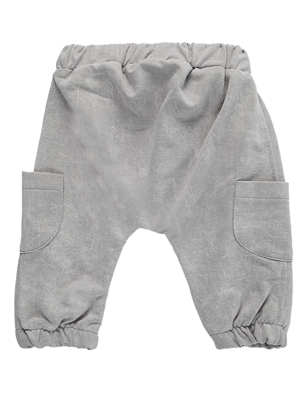 بلوز و شلوار پسرانه مدل خرگوش طوسی 3