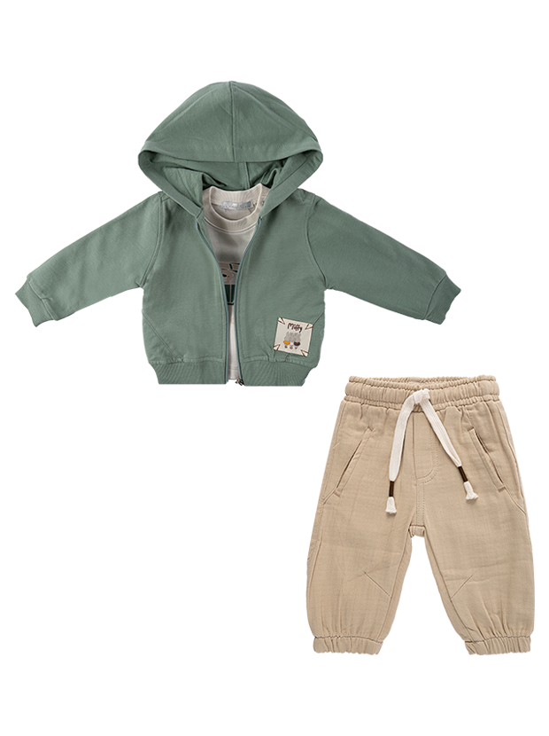 سه تیکه پسرانه مدل خرس کوچولو 1