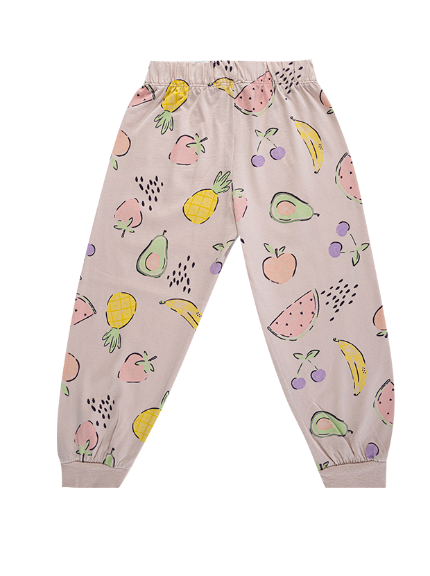 بلوز و شلوار راحتی دخترانه مدل میوه ای 5