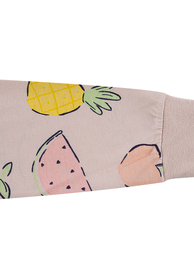 بلوز و شلوار راحتی دخترانه مدل میوه ای 7