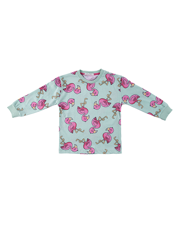 بلوز و شلوار راحتی دخترانه مدل پلیکان 2