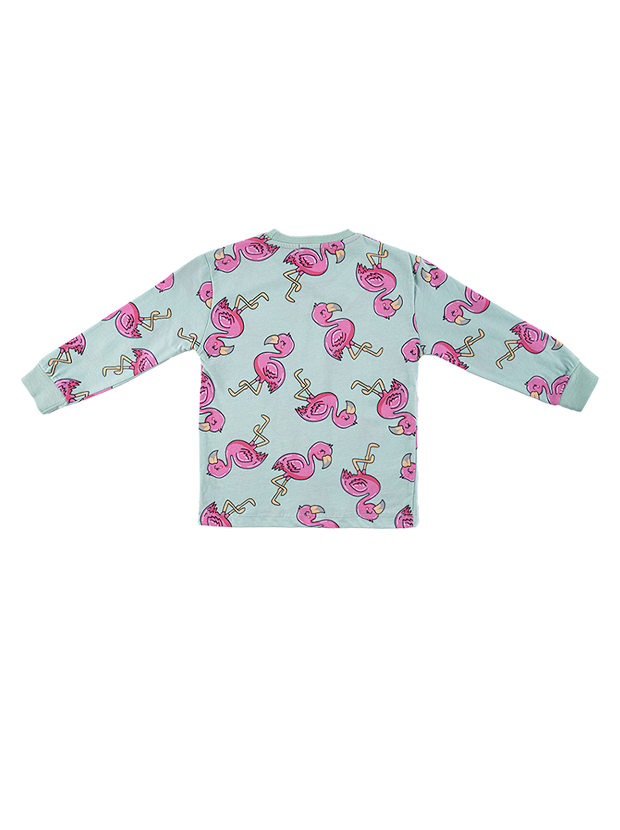 بلوز و شلوار راحتی دخترانه مدل پلیکان 3