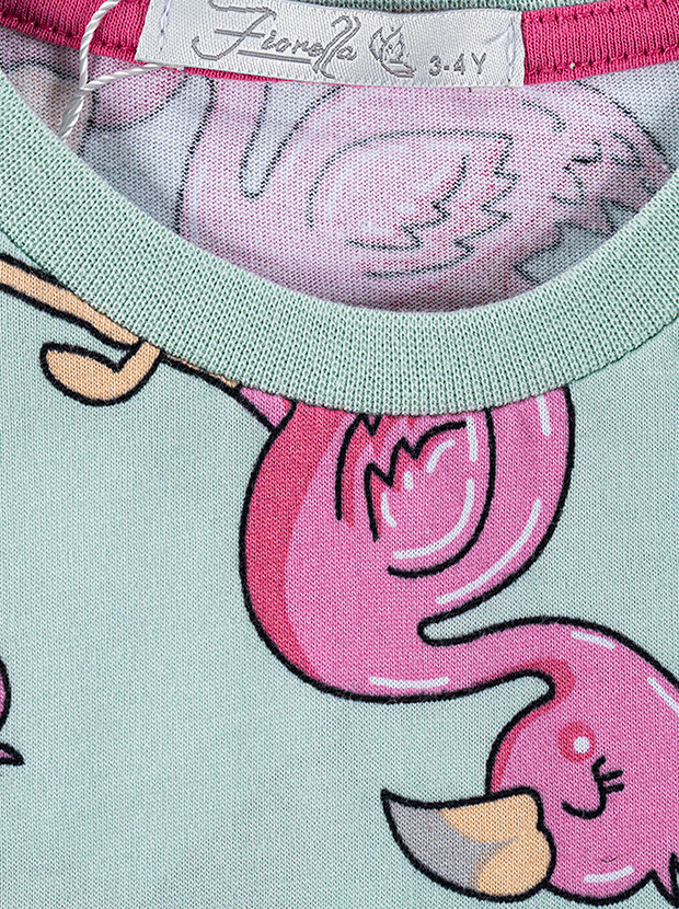 بلوز و شلوار راحتی دخترانه مدل پلیکان 4