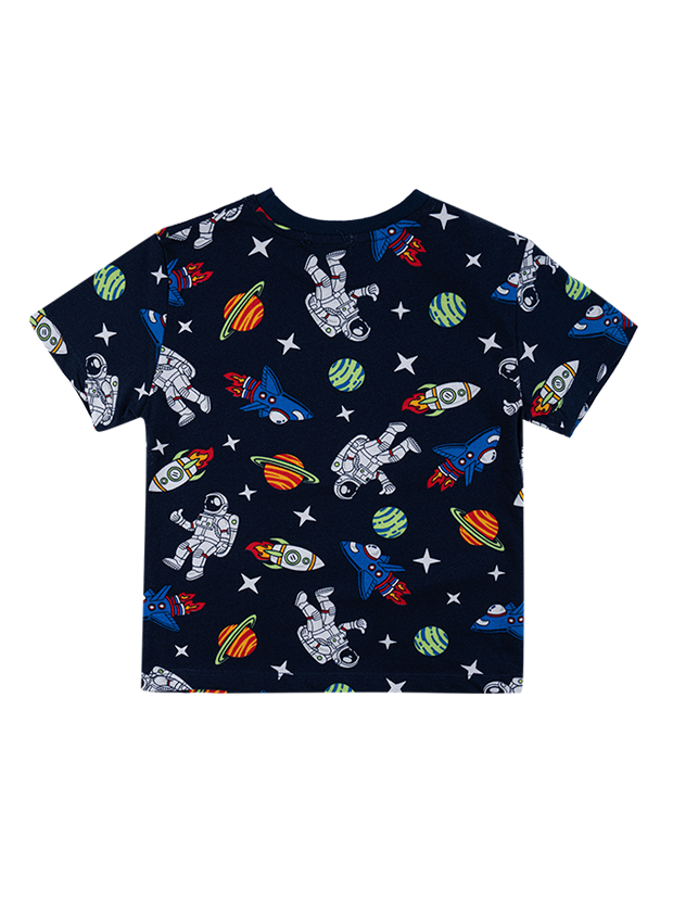 تیشرت و شلوار راحتی پسرانه مدل فضایی 3