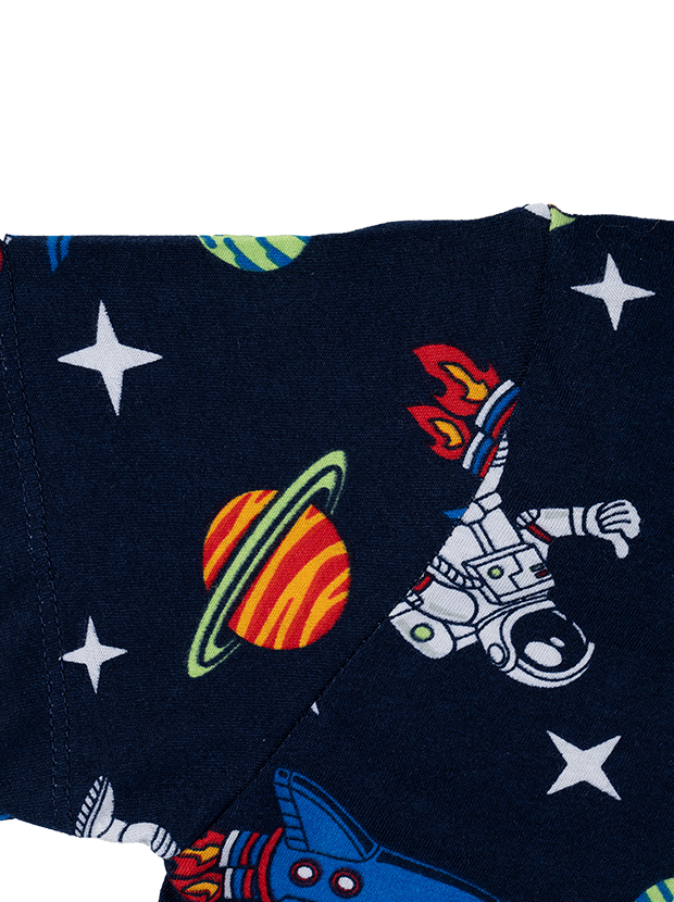 تیشرت و شلوار راحتی پسرانه مدل فضایی 4