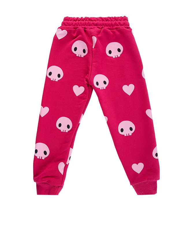 بلوز و شلوارراحتی دخترانه مدل کرومی سرخابی 5