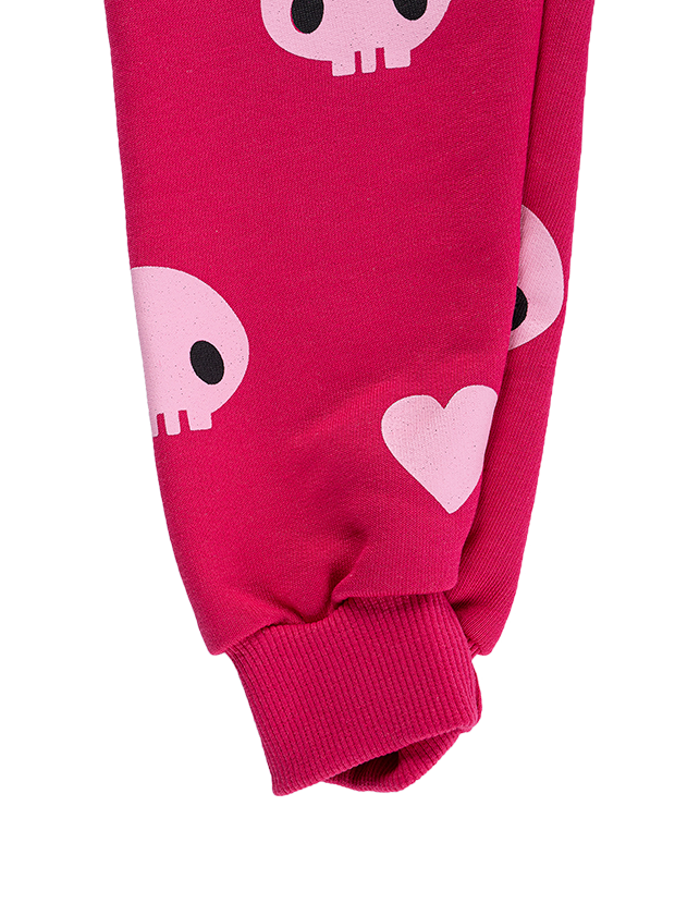 بلوز و شلوارراحتی دخترانه مدل کرومی سرخابی 6