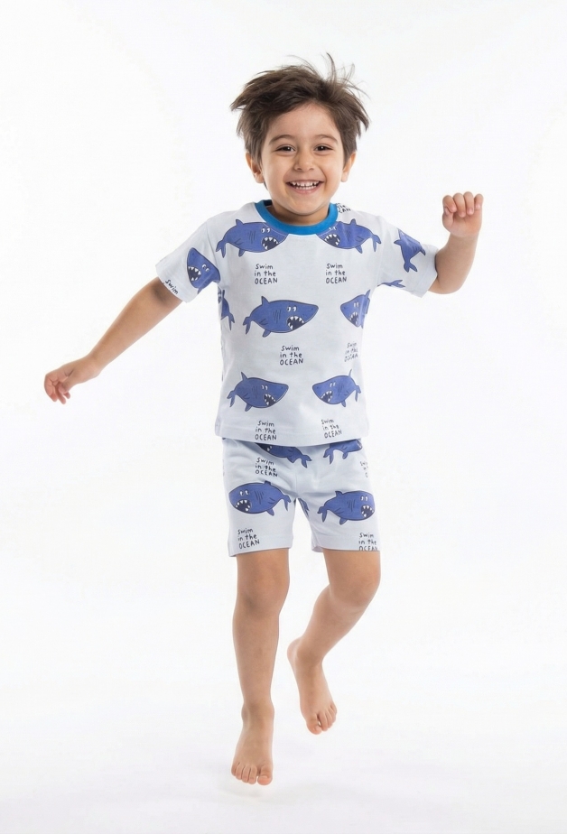 تیشرت و شلوارک پسرانه