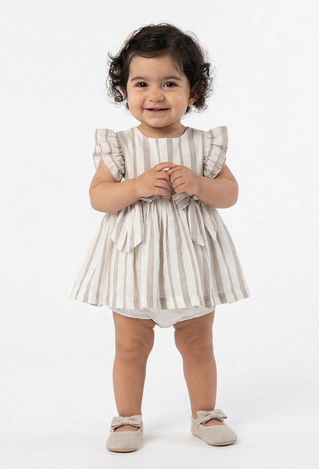 پیراهن و شورت دخترانه