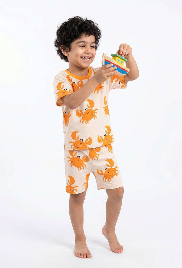 تیشرت و شلوارک پسرانه