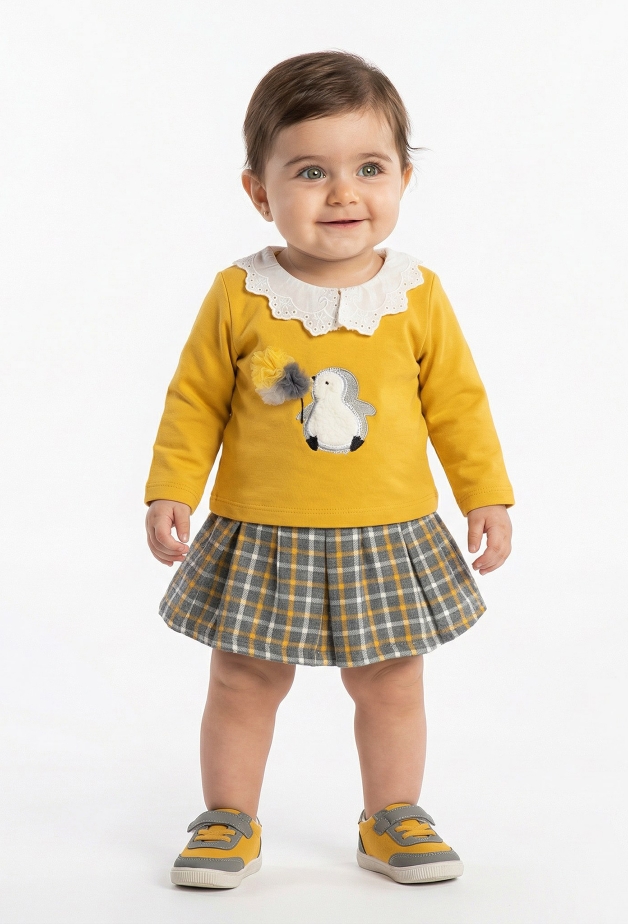 بلوز و دامن دخترانه