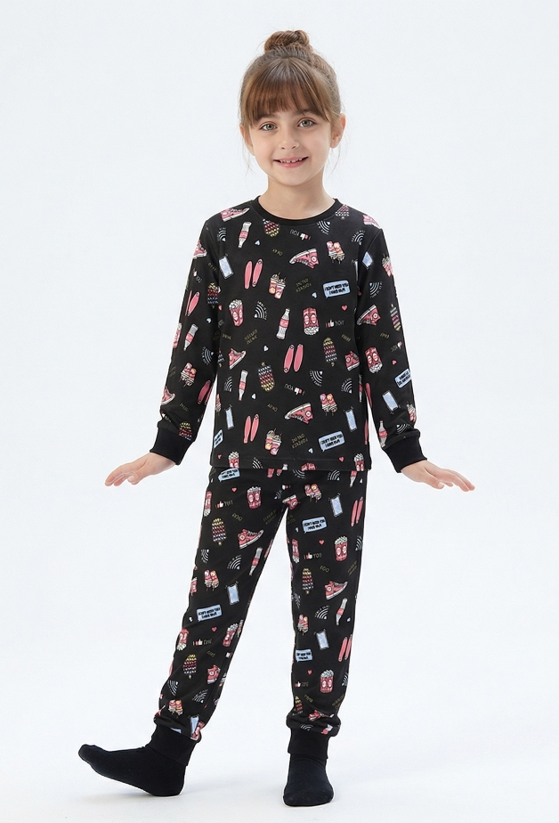 بلوز و شلوار راحتی دخترانه