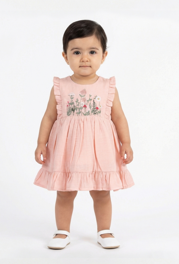 پیراهن و شورت نوزادی