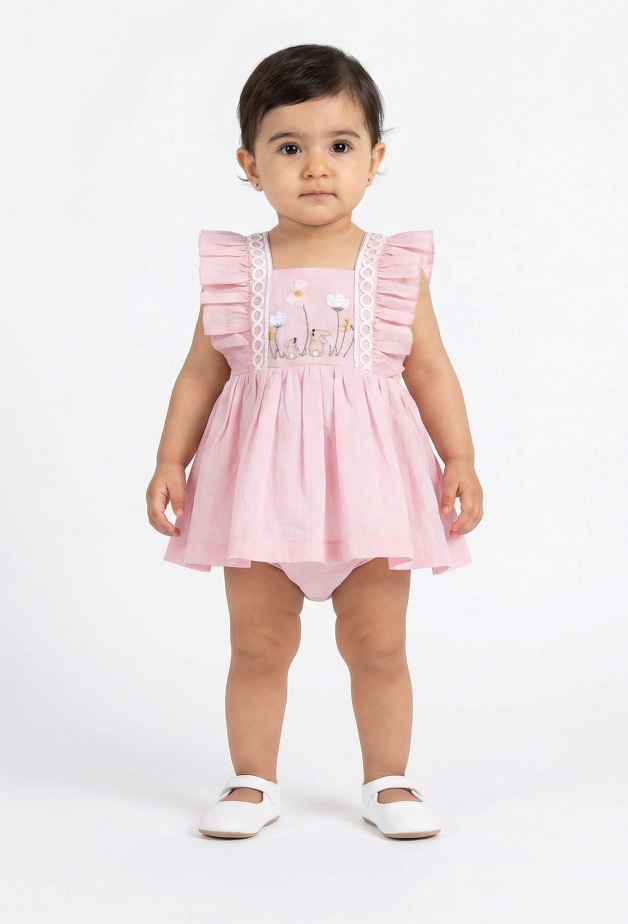 پیراهن پیش بندی و شورت